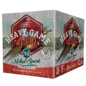 Nobel Sport 410 M Shotshells .410 ga 3" 11/16 oz 1145 fps #9 25/ct