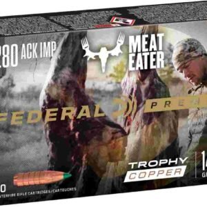 Federal Terminal Ascent Rifle Ammunition .280 Ackley Imp. 140gr 2930 fps 20/ct