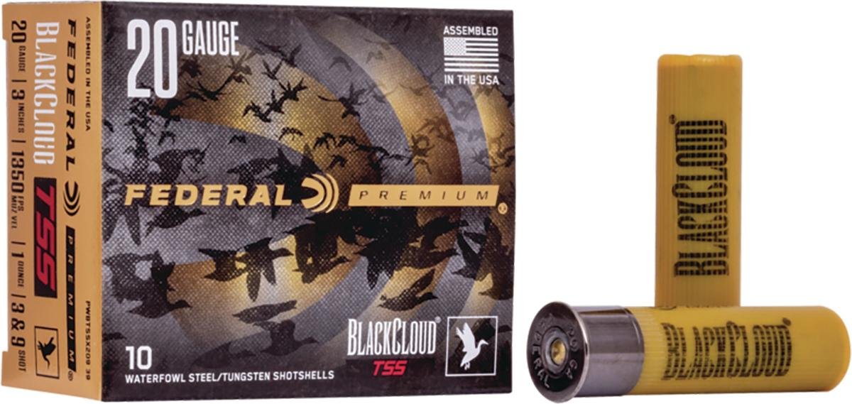 Federal Black Cloud TSS Shotshell 20ga 3" 1 5/8 oz #3 FS &# 9 TSS 10/ct