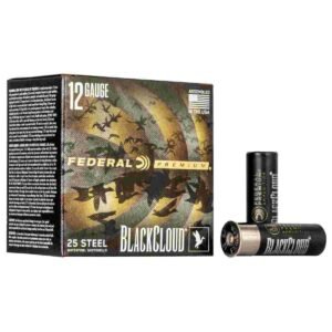 Federal Black Cloud FS Steel Shotshells 12ga. 3" 1-1/4oz #3 1450 fps 25/ct