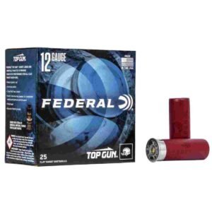 Federal Top Gun Target Shotshell 12 ga 2-3/4"  7/8 oz #8 1200 fps 25/ct
