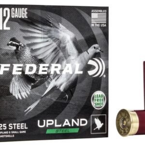 Federal Upland Steel Shotshell 12 ga 2-3/4" 1oz 1400 fps #6 25/ct