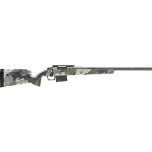 Springfield 2020 Waypoint Rifle 6.5mm Creedmoor 5rd Magazine 22" Carbon Fiber Barrel Evergreen Camo Stock