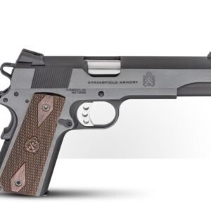 Springfield 1911 Garrison Blued Handgun .45 ACP 7rd Magazine 5" Barrel