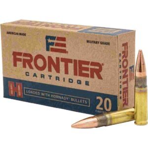 Hornady Frontier Rifle Ammunition .300 BLK 208 gr FMJ 1025 fps 20/ct