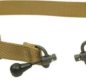 VICKERS 2-TO-1 SLING RED SWIVEL VERSION NYLON ADJUSTER & HDW COYOTE BR