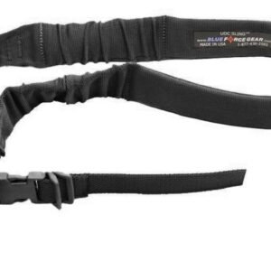 Blue Force Gear 1-Point Padded Bungee Sling with Push Button Adapter Black