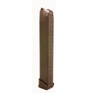 Glock Gen5 Factory Magazine for G17 G17L G19 G19X G26 G34 FDE 9mm Luger 33/rd Pkg