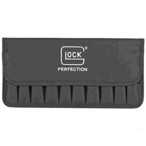 Glock 10 Magazine Pouch with Cover and Stiffener Multi Caliber Black
