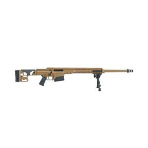 Barrett MK 22 Sniper Rifle .338 Norma Mag 10rd Magazines(2) 27'' Fluted Barrel Coyote Brown Finish