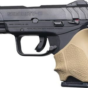 Hogue HandAll Beavertail Grip Sleeve Ruger Security 9 Compact - FDE