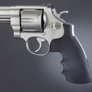 Hogue S&W N Convertion Kit - Round to Square Butt - Rubber Monogrip