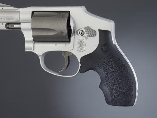 Hogue S&W J Frame Round Butt Rubber Bantam Style Grips