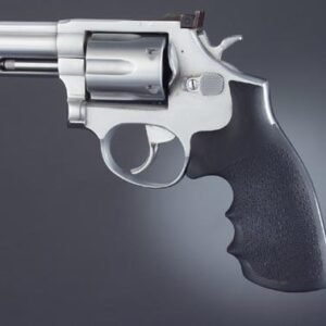 Hogue Taurus Medium and Large Frame Square Butt Rubber Grips - Black