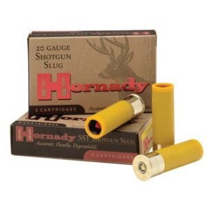 Hornady SST Slug 20 ga 2 3/4" 250 gr Slug 1800 fps 5/ct