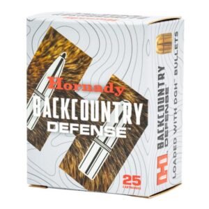 Hornady Backcountry Defense Ammunition 9mm Luger 138gr JFP 1150 fps 25/ct