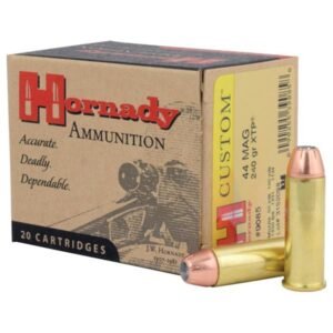 Hornady Custom Handgun Ammunition .44 Mag 240 gr XTP 1350 fps 20/ct