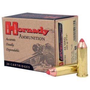 Hornady LEVERevolution Handgun Ammunition .44 Mag 225 gr FTX 1410 fps 20/ct