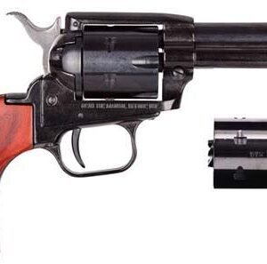 Heritage Rough Rider .22LR/MAG BK 31/2 6RDS COCOBOLO BIRD HEAD