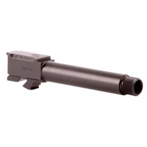 SilencerCo Threaded Barrel for Glock 43 9mm Luger 1/2x28 3.7" Black (SN Piston NOT Included)