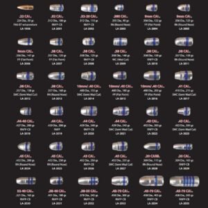 Lightning Ammo Lead Cast Handgun Bullets .45 Cal .452" 230 gr RN 100/ct Box