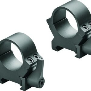 Leupold 2-Piece Precision-Fit QRW2 Weaver-Style Rings 1" Medium - Matte Black