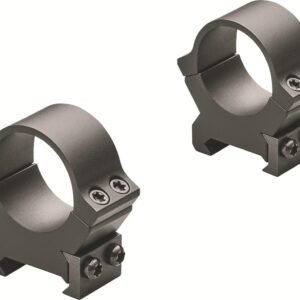 Leupold 2-Piece Precision-Fit PRW2 Weaver-Style Permanent Rings 1" Low - Matte Black