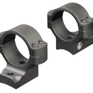 Leupold 2-Piece Backcountry Rings & Base Set Weatherby Mark V LT 1" High Matte