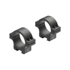 Leupold Open Range Rimfire Cross-Slot Rings 30mm Medium Black