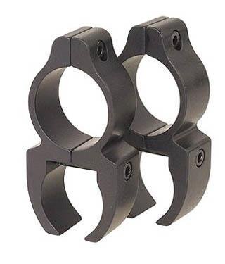 Leupold 2-Piece Rifleman Detachable See-Thru Rings. 22 Rimfire 3/8" Grooves Matte