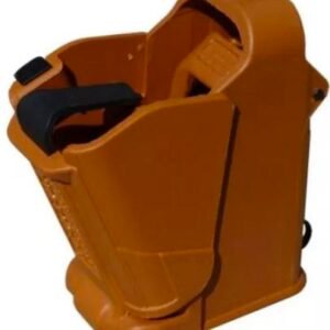 Maglula UpLULA Universal Pistol Mag Loader/Unloader 9mm TO .45 cal - Orange Brown