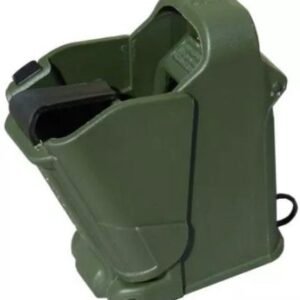 Maglula UpLULA Universal Pistol Mag Loader/Unloader 9mm TO .45 cal - Dark Green
