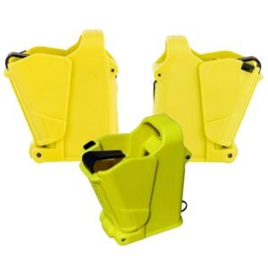 Maglula UpLULA Universal Pistol Mag Loader/Unloader 9mm TO .45 cal - Lemon