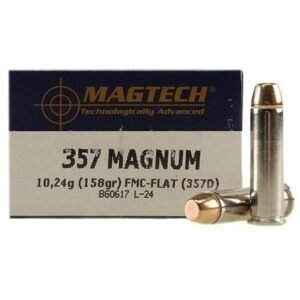 MagTech Handgun Ammunition .357 Mag 158 gr FMJ 1235 fps 50/ct
