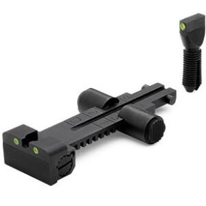 Meprolight Tru-Dot Fixed Green Night Sights for AK-47 Set (AKM Pattern)