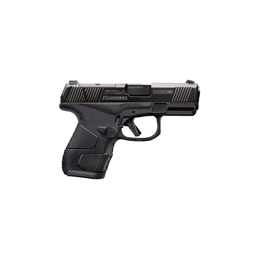 Mossberg MC2sc Subcompact Handgun 9mm Luger 11&14rd Magazines 3.4" Barrel Optic Ready TRUGLO Sights