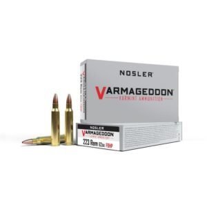 Nosler Varmegeddon Rifle Ammunition .223 Rem 62 gr FBHP 2950 fps 20/ct
