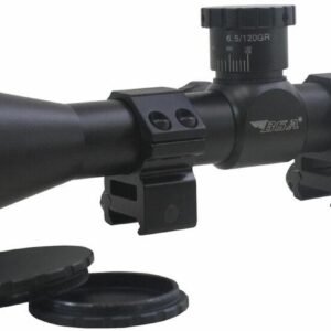 BSA Sweet 6.5 Creedmoor 4.5-18x 40mm AO Rifle Scope with Weaver Rings - Clam Pack