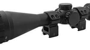 BSA Optix Rifle Scope - 4.5-18x44mm AO Illuminated BDC-8 Reticle Black
