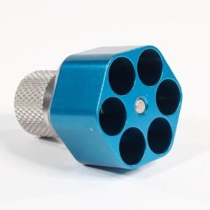 Pachmayr Aluminum Speedloader Ruger LCR SP101 327 Federal 6 Shot Blue