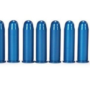 A-Zoom Aluminum Snap Caps .38 SPEC Blue 12/pk