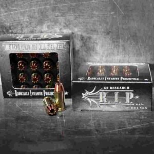 G2 Research R.I.P. Handgun Ammunition .40 S&W 115 gr HP 1080 fps 20/box