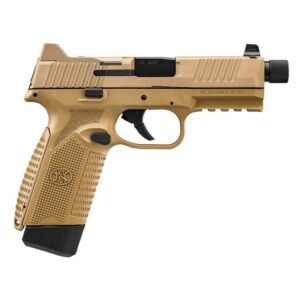 FN 545 Tactical Handgun 45 ACP 15rd & 18rd Magazines (2) 4.71" Threaded Barrel FDE NMS Night Sights