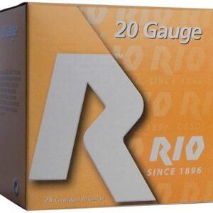 Rio Small Game Load Shotshell 20 ga 3" MAX 1-1/4 oz #6 1250 fps 25/Box