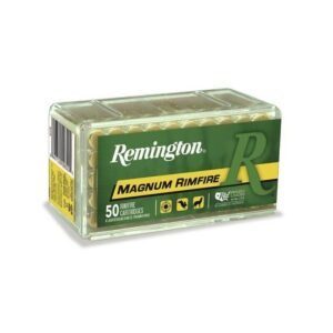 Remington Magnum Rimfire Ammunition .22 WMR 40 gr JHP 1910 fps 50/ct