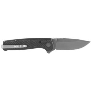 SOG Terminus XR LTE Folding Knife 2.95" Blade Black and Grey