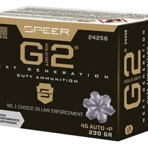 Speer Gold Dot Handgun Ammunition .45 Auto(+P) 230 gr G2 910 fps 20/ct