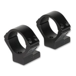 Talley Lightweight Alloy Scope Mounts - Black Anodized - 30mm - Low Knight MK 85 Tikka T3 & Tikka Master