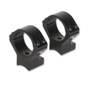 Talley Lightweight Alloy Scope Mounts - Black Anodized - 30mm - Medium Weatherby Vanguard