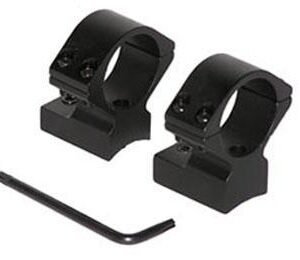 Talley Lightweight Alloy Scope Mounts - Black Anodized - 1" - Medium Winchester 70 (.860) Std. Cal. & Short Mag.